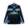Billige Fotballdrakter SS SS Lazio 1999 Retro Bortedraktsett 1998 Langermet